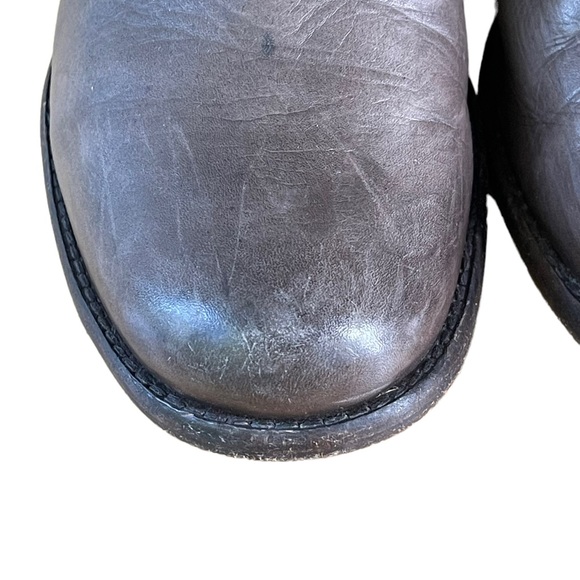 Frye Phillip Riding Brown Leather Boot - Picture 8 of 16